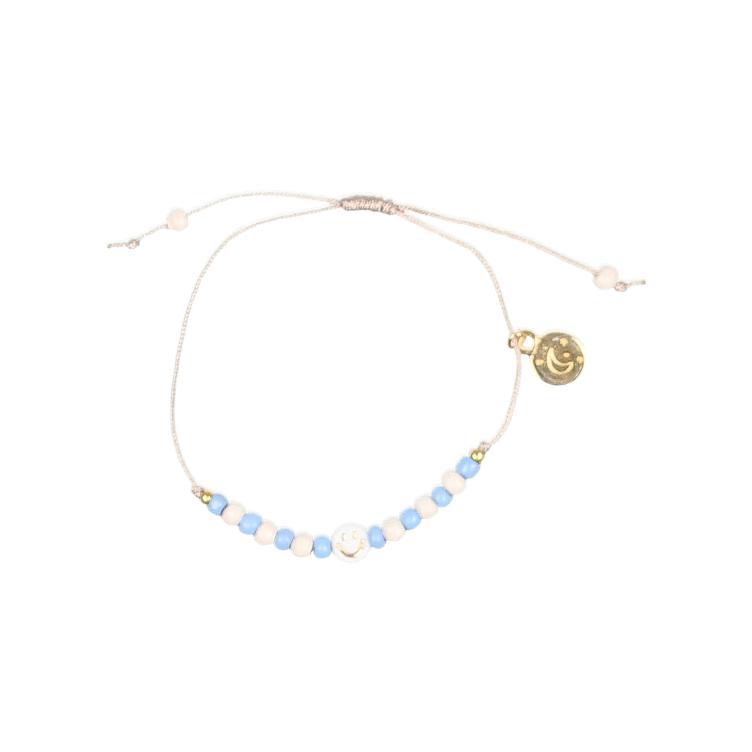 bracelet smile placid blue
