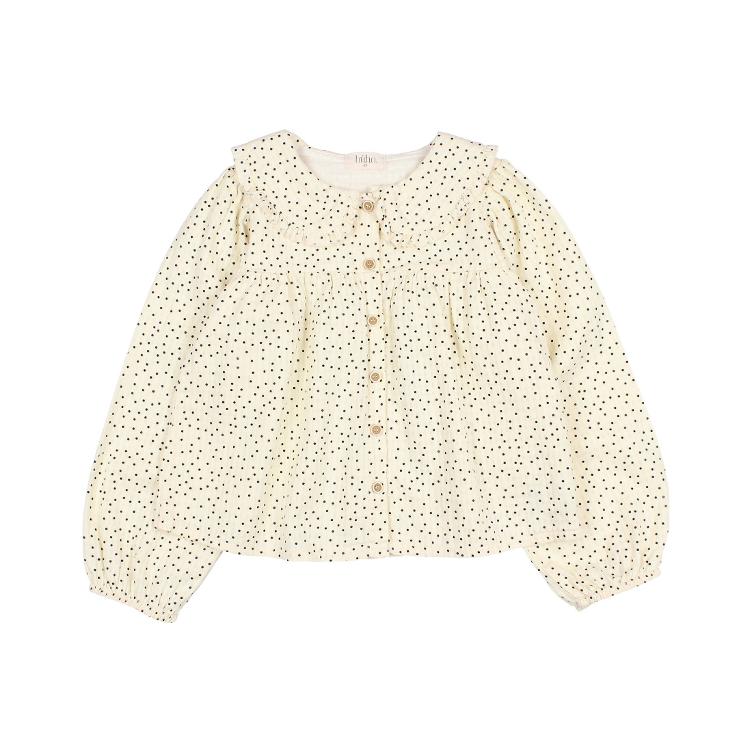 Dots Blouse ecru