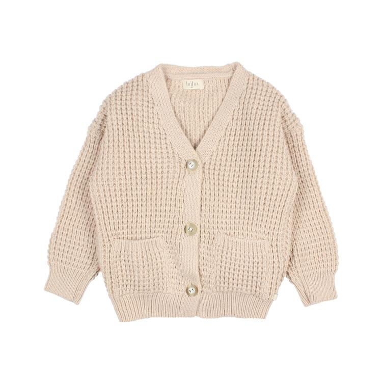 Pockets cardigan natural