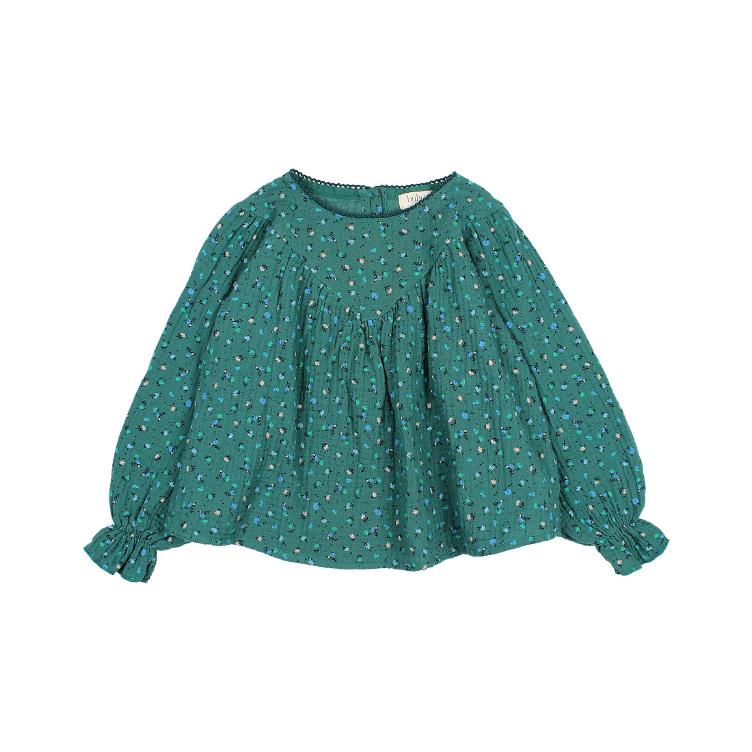 Garden Blouse Emerald