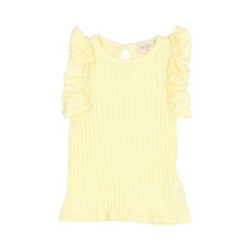 BB Rib Ruffle Shirt Mimosa