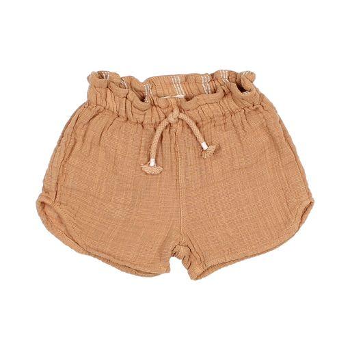 BB Muslin shorts caramel