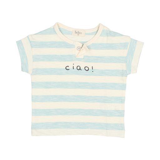 BB stripes t shirt sea pine