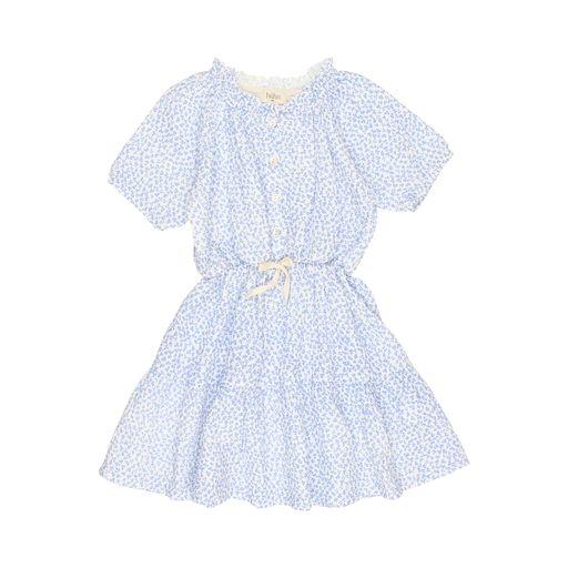 Clover dress bluette