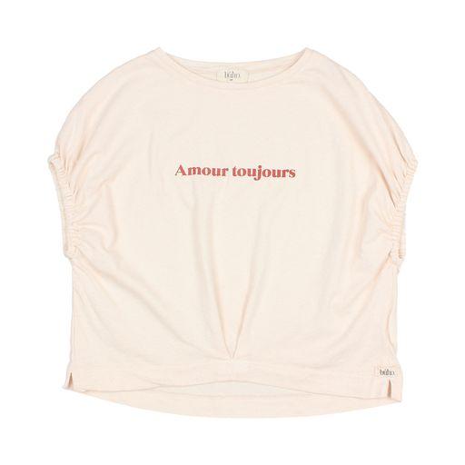 Amour T shirt rose