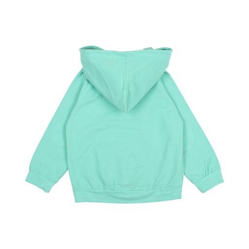Fleece Hood sweatshirt mint - 0