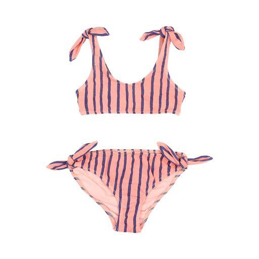 Navy Bikini tangerine