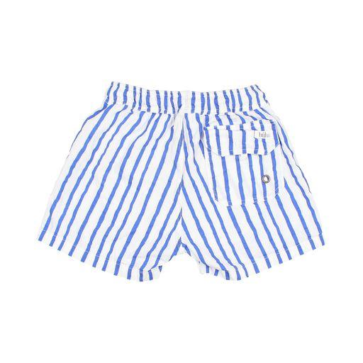 Navy swimsuit white - 0