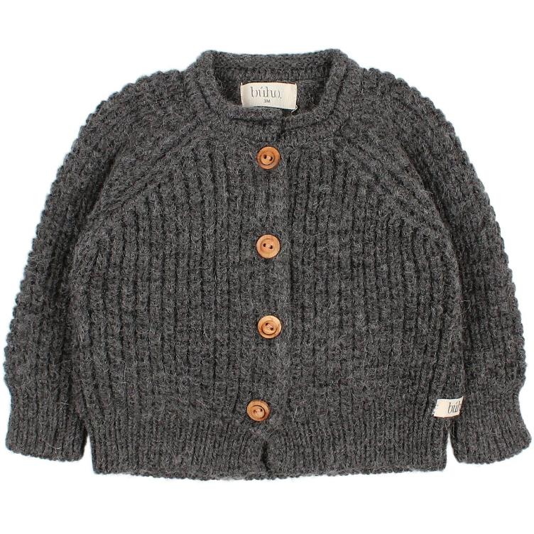 BB Soft Knit Cardigan antracite