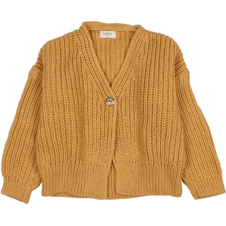 Soft knit Cardigan amber