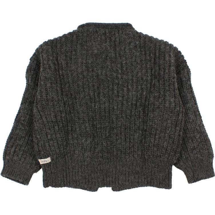 Soft knit Cardigan antracite - 0