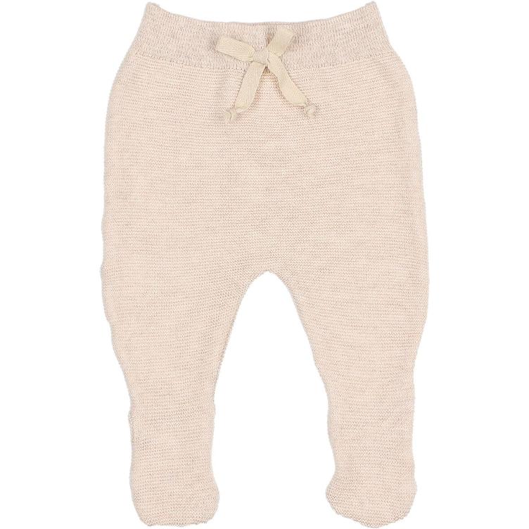 Newborn Footed pants cream pink