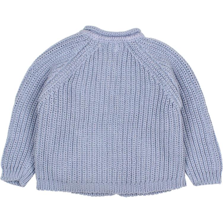 Baby Pocket Knit Cardigan anil - 0