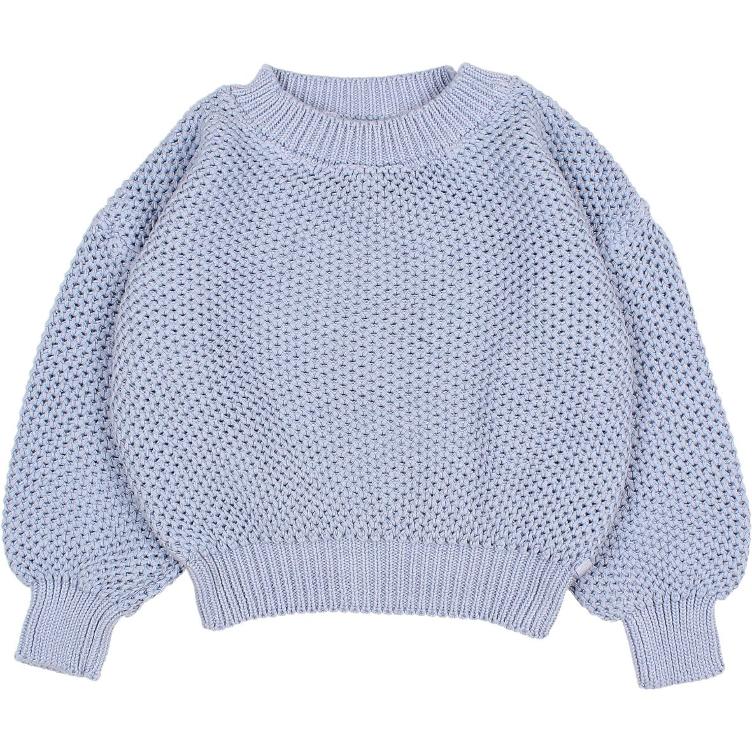 Cotton fancy knit jumper anil