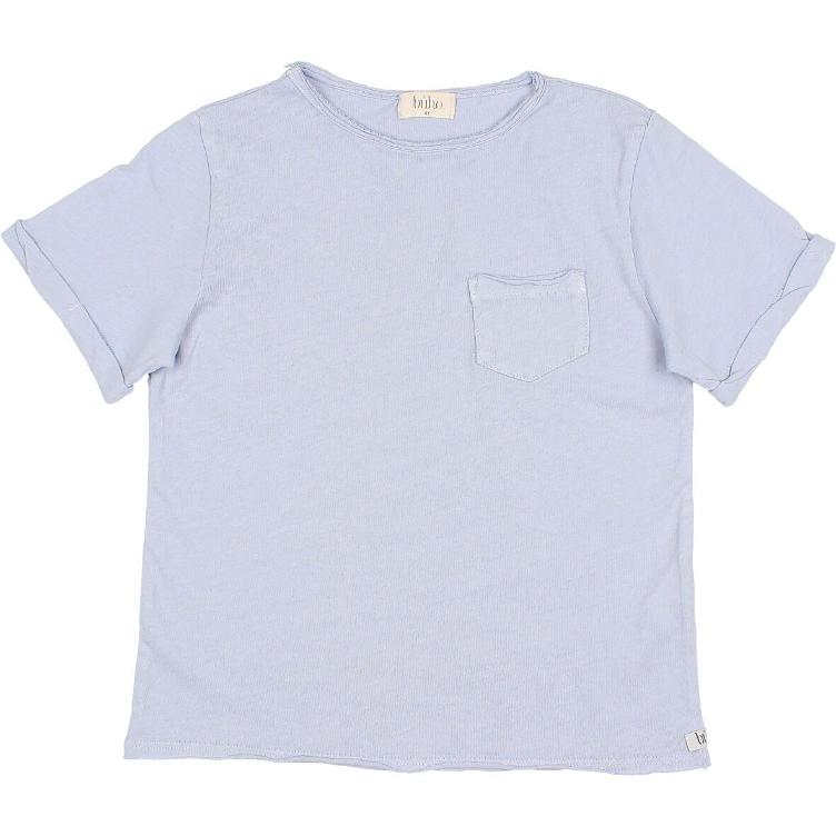 Pocket Linen T shirt anil