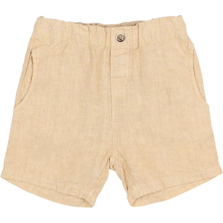 Linen Short Pants biscotto