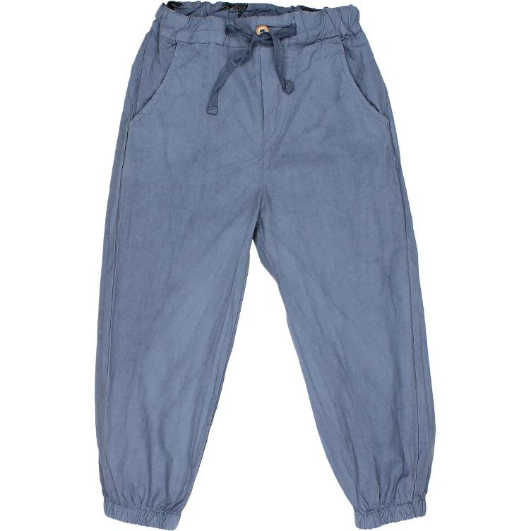 Poplin Pants blue