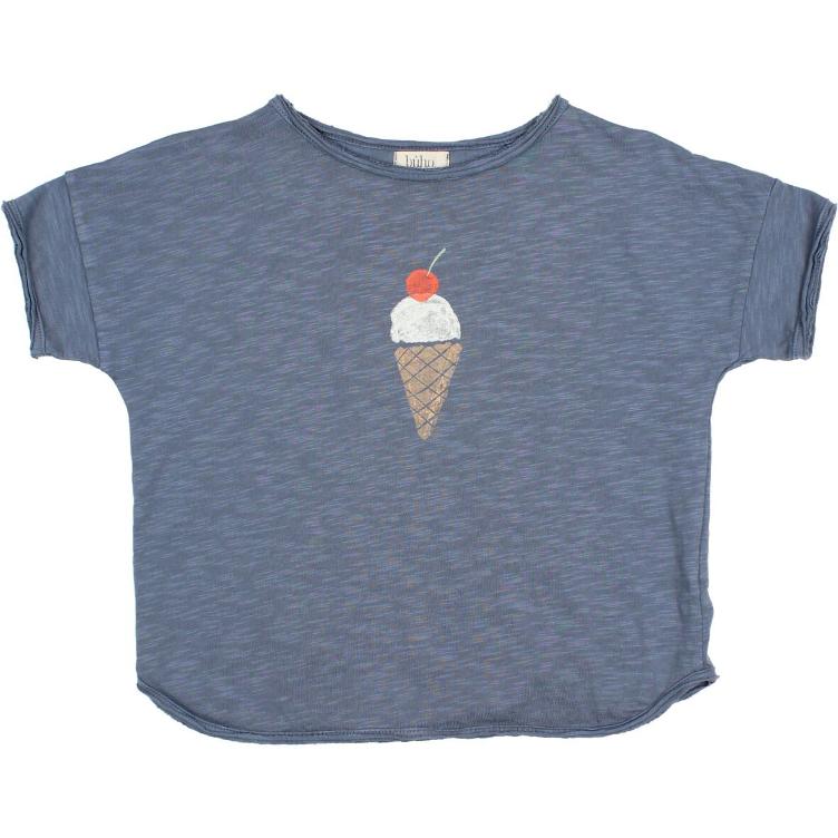 Ice Cream T shirt blue