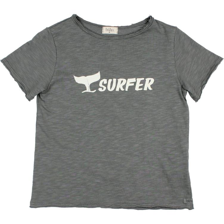 Surfer T shirt graphite