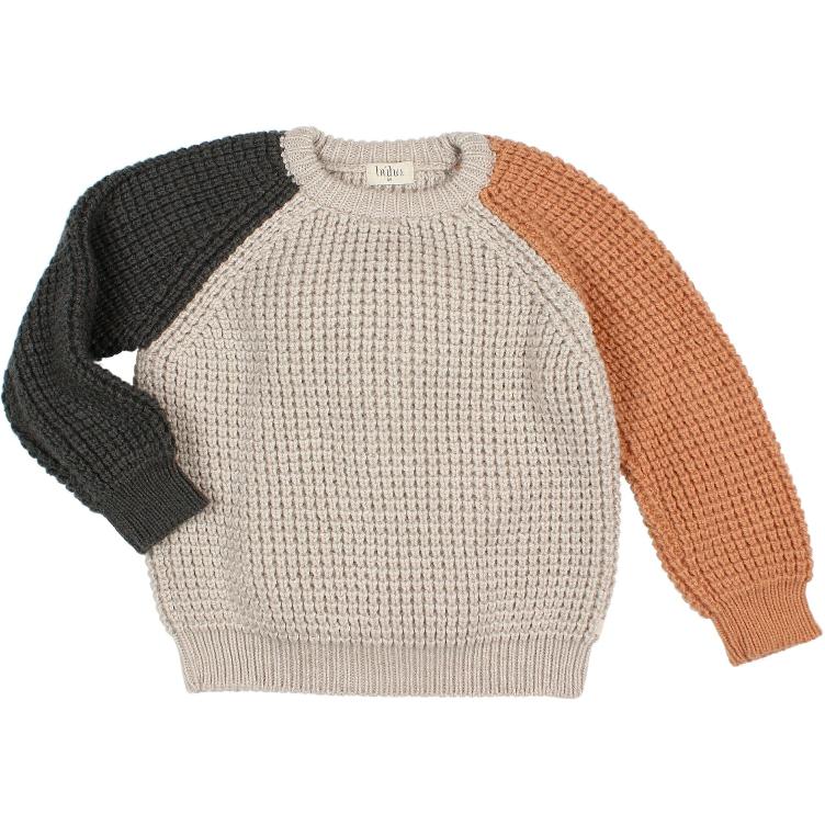 Soft knit Jumper tricolor