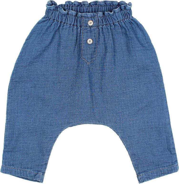 baby denim pant indigo