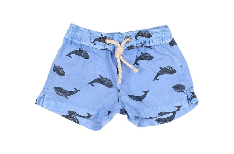 whale swimsuit baby blue surf