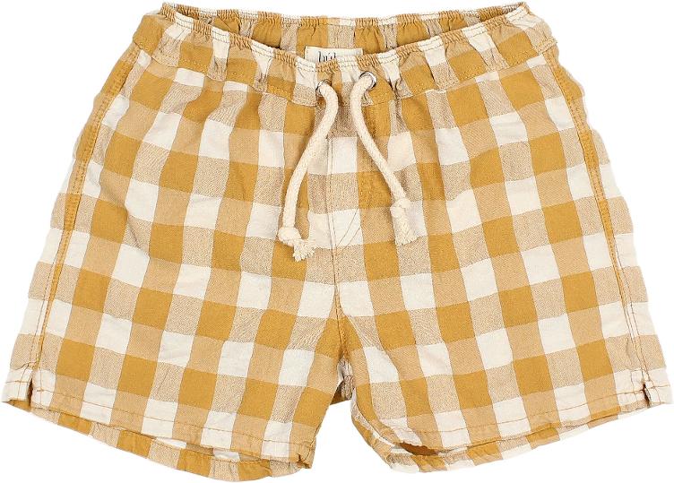 Gingham Swimsuit dark sun