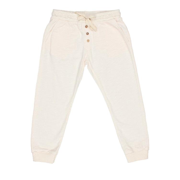 Andrea cotton flamé pant talc