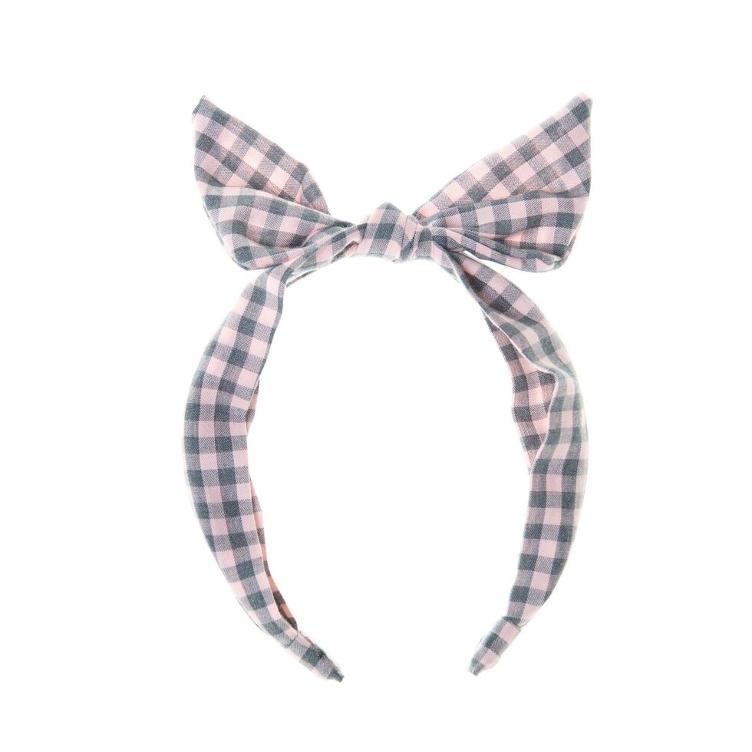 Annie check headband