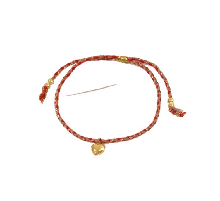 Armbändeli coeur rot
