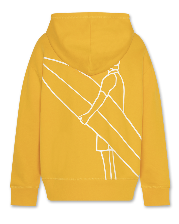 arthur hoodie surfboard sun orange - 0