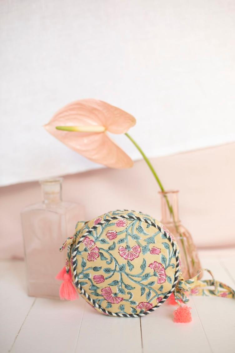 Bag Suzy Lemon Flowers