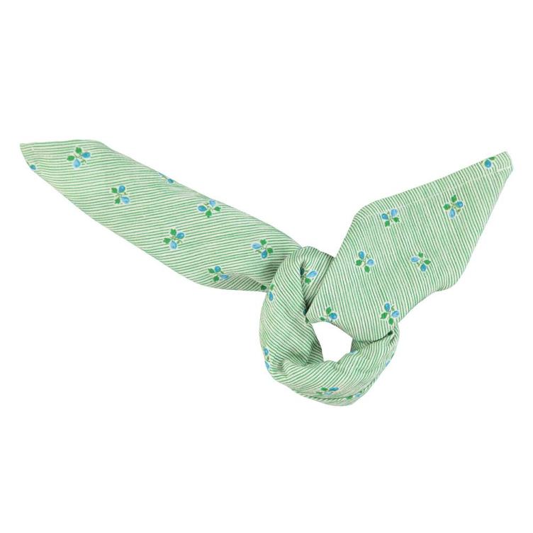Bandana green stripes