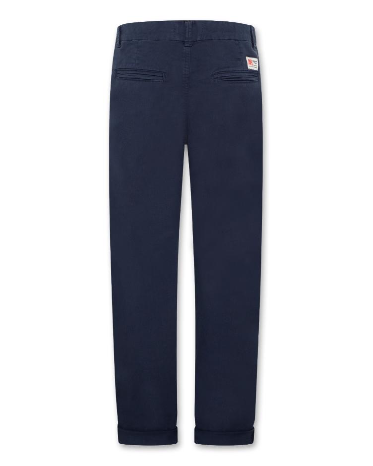 barry chino pants dark classic navy - 0