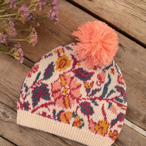 Beanie Alaska cream garden - 0