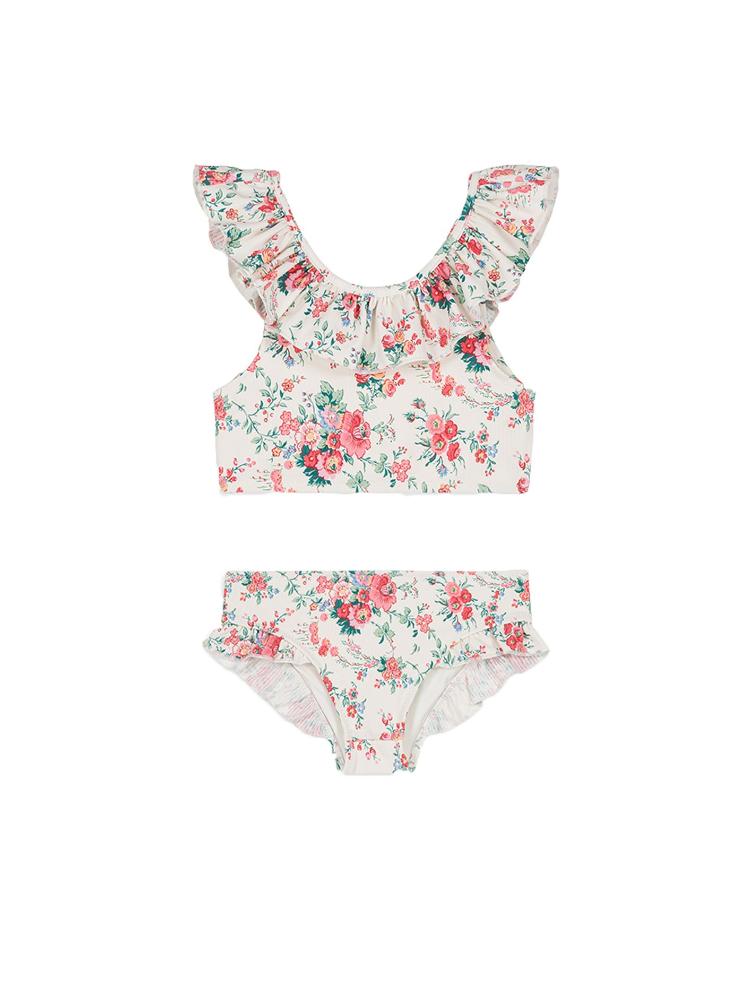 Bikini Set Primavera cream rosa festa