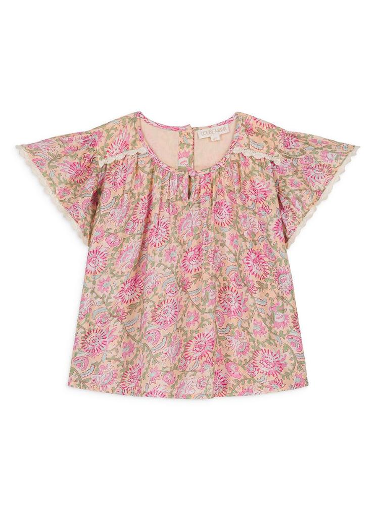 Blouse Eliza yellow capri cove