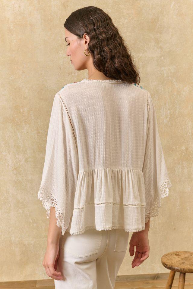 Blouse Emila Cream - 1