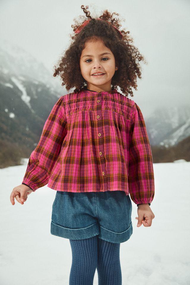 Blouse Jall yli pink alp checks - 0
