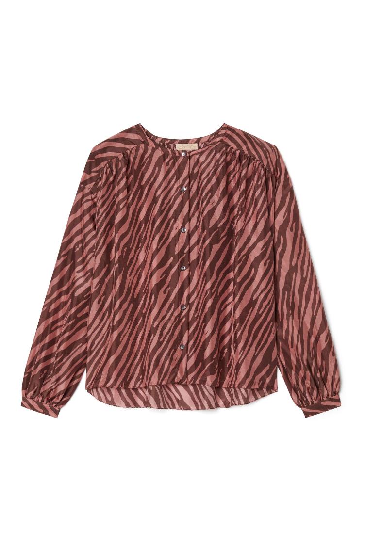 Blouse Jay Sienna Brush stripes