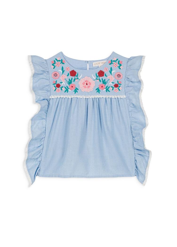 Blouse Mala light blue