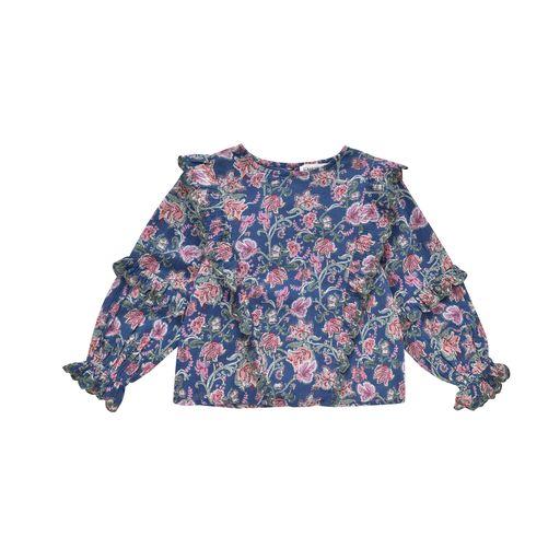 Blouse Tubi blue wild flowers