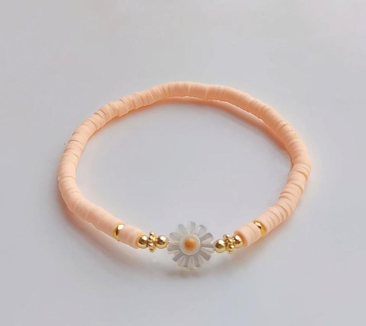 Bracelet Blume lachs