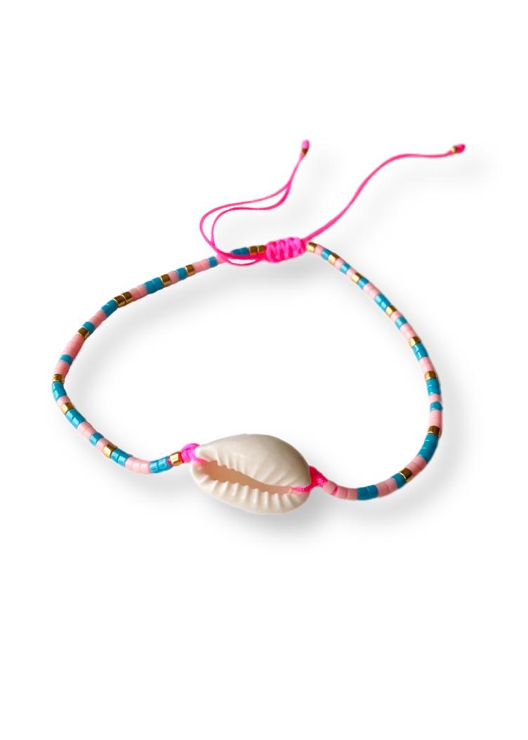 Bracelet Muschel pink
