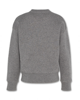 c neck sweater neps dark oxford - 0