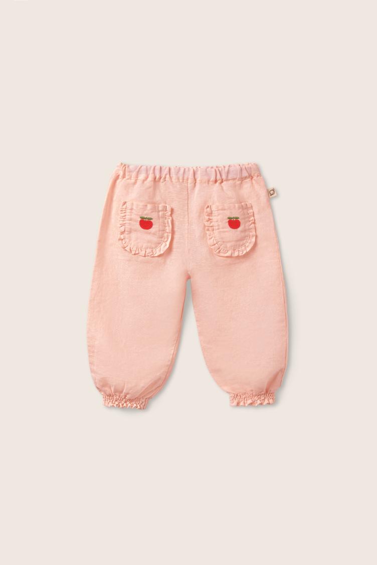 Cami cloud pink linen pants