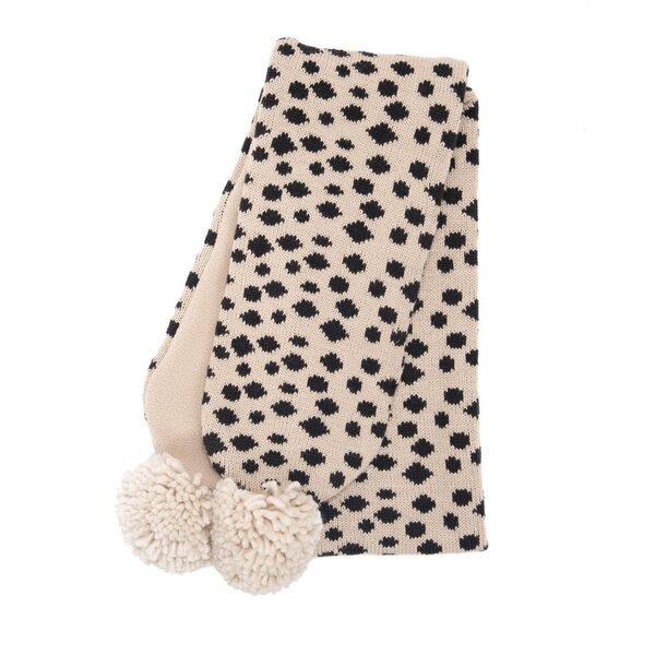 Cheetah knitted scarf 3-10y