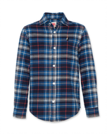 classic innaq shirt check blue