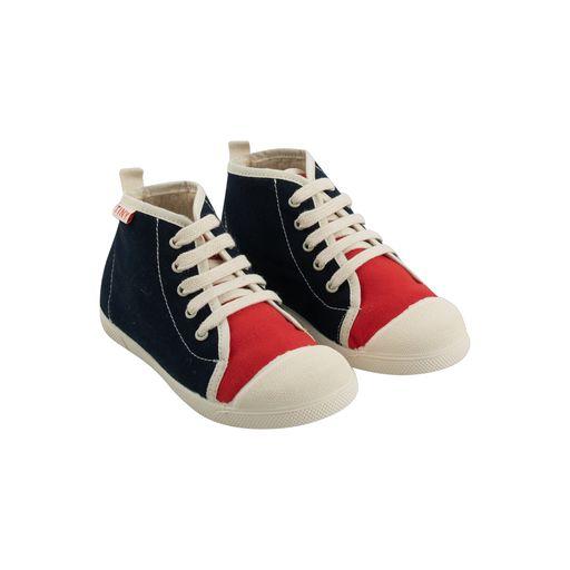 Color Block High Top Sneakers