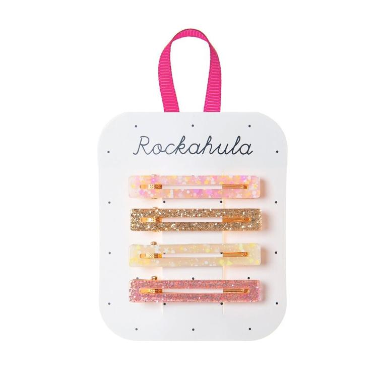 Confetti acrylic clips